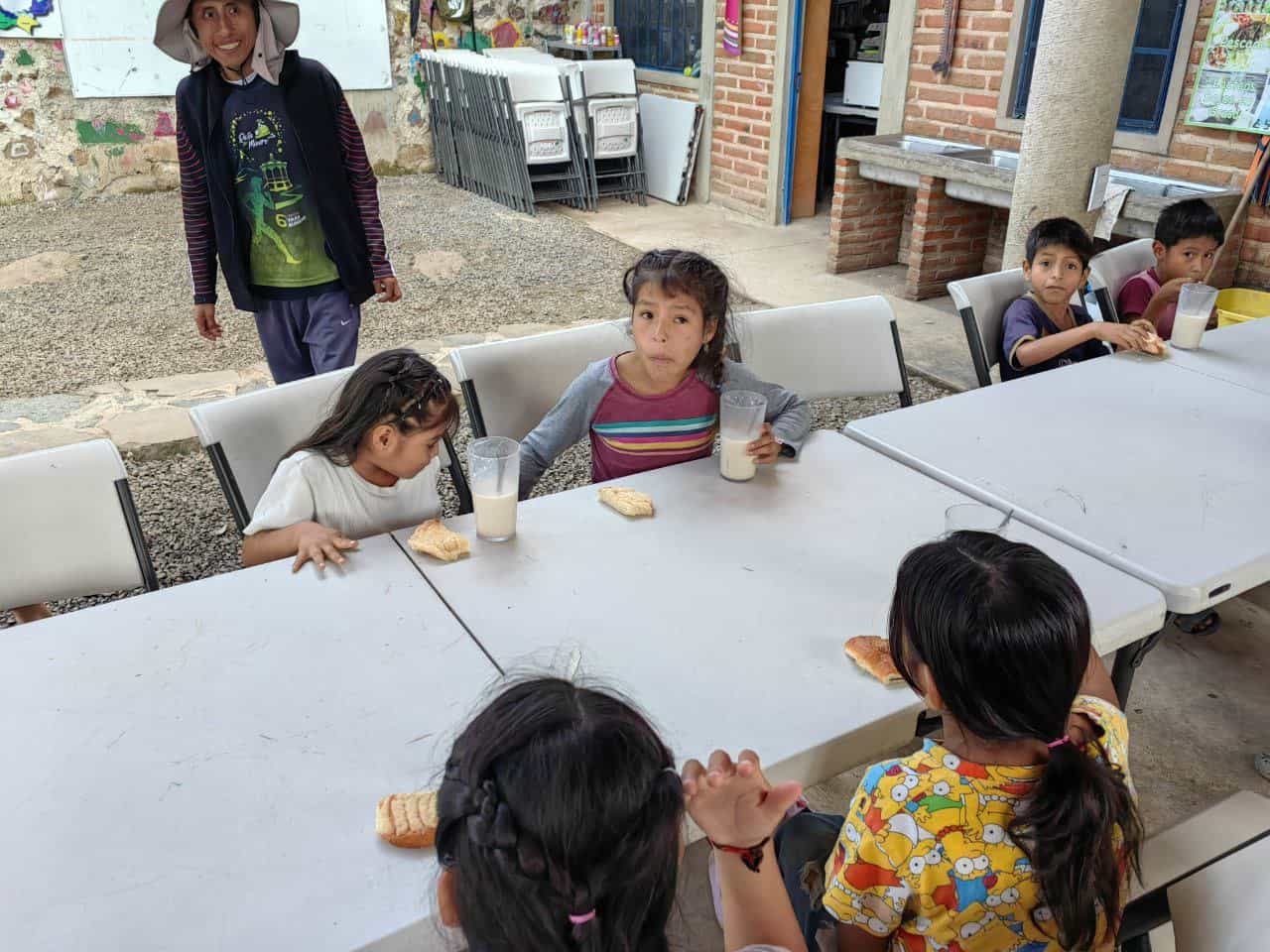 Niños en reforestación